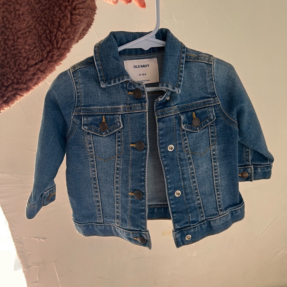 Girls old navy denim jacket